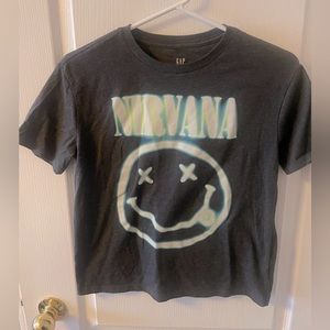 Gap Teen Nirvana Tee - Size L/10